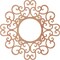 Ekena Millwork Reims Wood Fretwork Pierced Ceiling Medallion, Cherry, 28"OD x 10 3/4"ID x 3/8"T CMWP28X28X0375RECH - alternate 5
